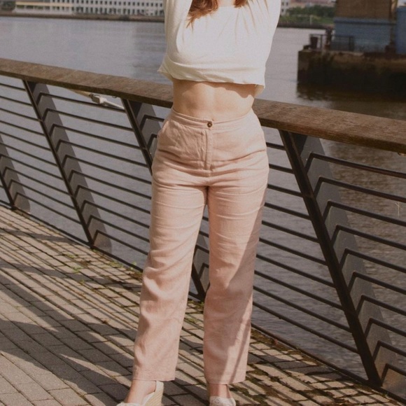 Reformation Verano Pant in Seranade | Size 8 | - Picture 6 of 6